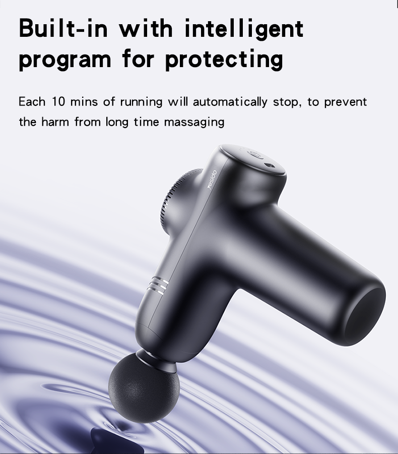 Yesido MG01 Rechargeable Deep-Tissue Massage Gun – 5 Speed