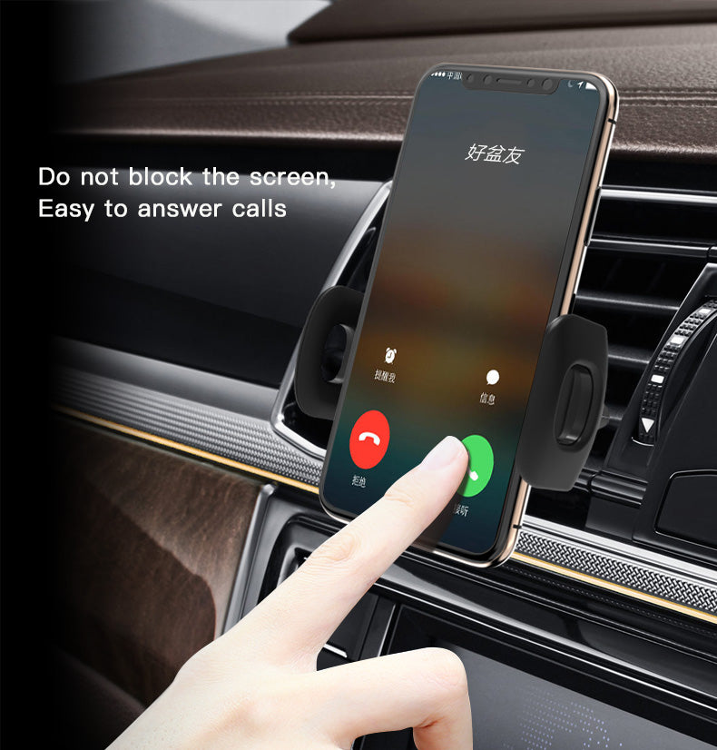 Yesido C47 Automatic Air-Vent Car Phone Holder for 4–6.5″ Phones