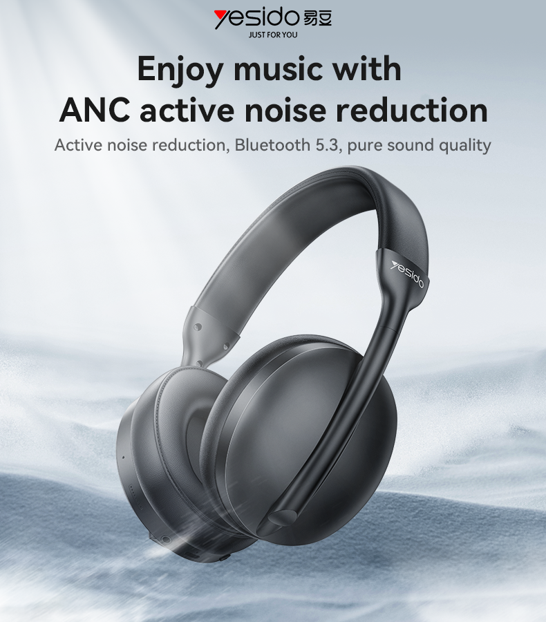 Yesido EP08 Wireless Over-Ear ANC Headphone