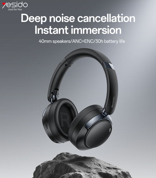 Yesido EP11 ANC/ENC Over-Ear Wireless Bluetooth Headphones