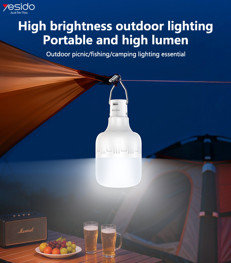 Yesido DH14 20W Rechargeable Emergency LED Light with Hanging Hook