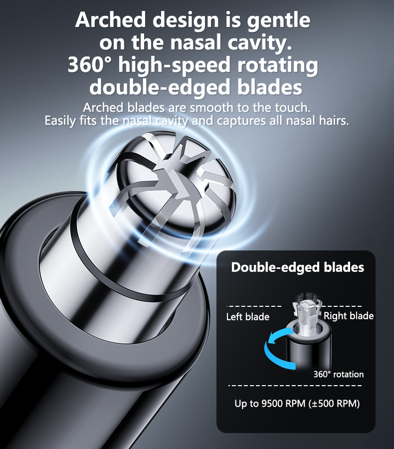 Yesido MG25 Rechargeable Nose and Ear Hair Trimmer