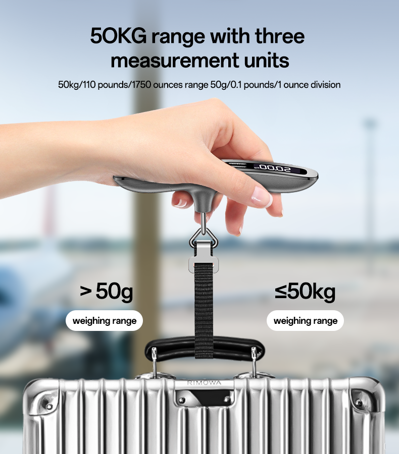 Yesido MG41 50kg Digital Handheld Luggage Scale