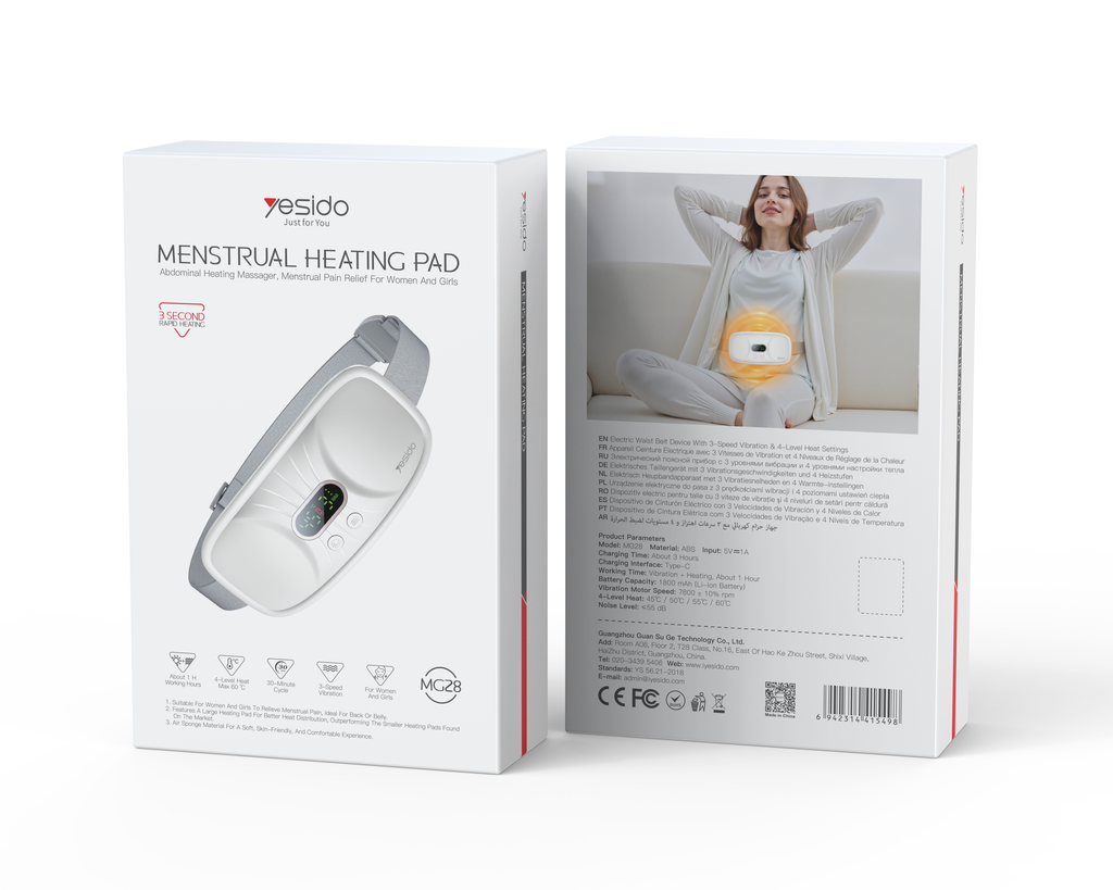 Yesido MG28 Rechargeable Menstrual Heating and Massage Belt