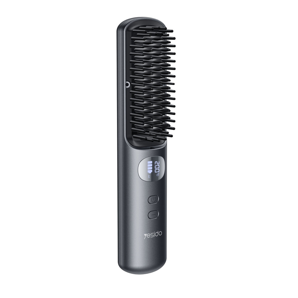 Yesido MG23 Cordless Hair Straightener Comb with Digital Display