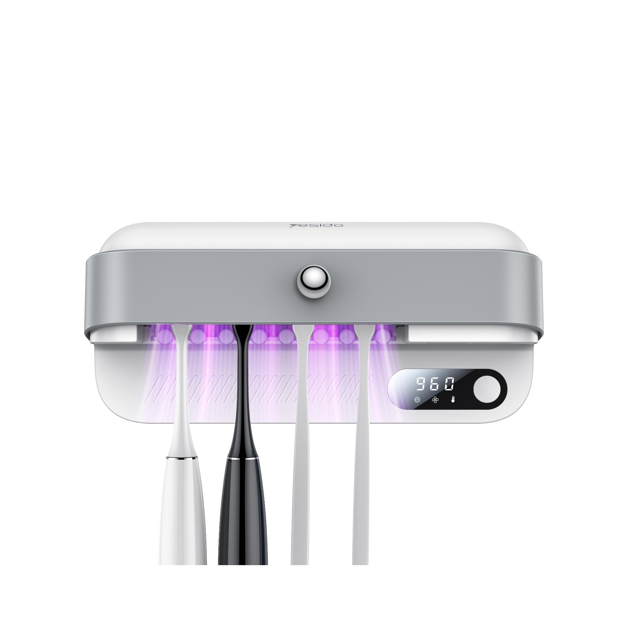 Yesido MG32 UV Toothbrush Steriliser and Dryer Holder – 4 Slot