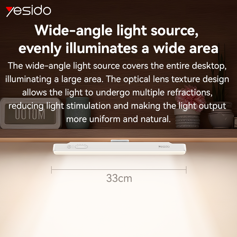Yesido DH11 Rechargeable Multi-Purpose LED Monitor Light Bar with Adjustable Clamp